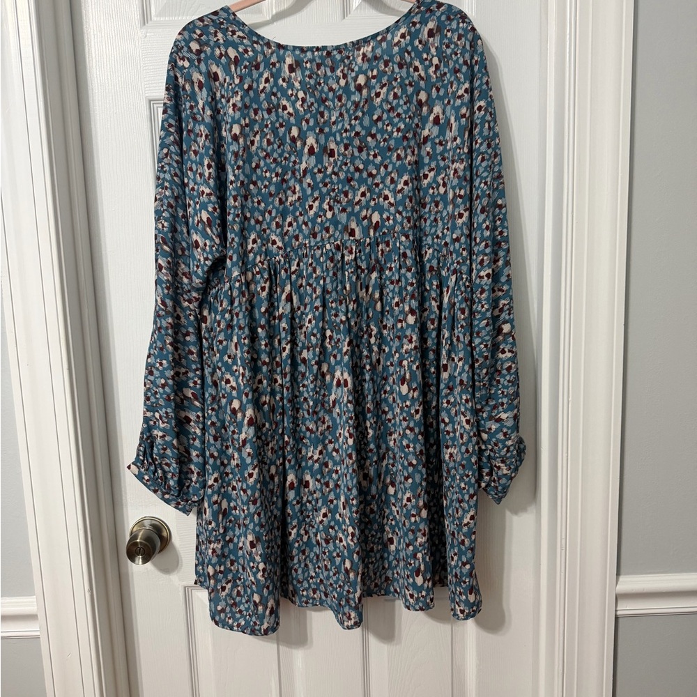 Leopard Umgee Flowy Dress Sz L - Picture 7 of 8